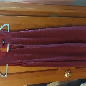 Lulu's Red/Maroon Dress